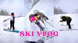 SKI VLOG  trip to the ski mountain [upl. by Feinleib]