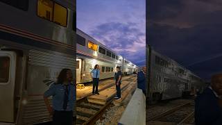 Amtrak Empire Builder stop at Winona MN [upl. by Paresh]