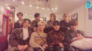 ENG SUB ATEEZ VLIVE 20190316  THE EXPEDITION TOUR IN LA 하기 전 두근두근😆 [upl. by Jankey]