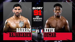 Bahram Rajabzadeh v Kevin Oumar  GLORY 91 Paris [upl. by Adrea377]