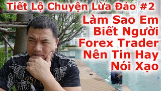 Tiết Lộ Chuyện Lừa Đảo 2  Làm Sao Em Biết Người Forex Trader Nên Tin Hay Nói Xạo  By Tai Duong [upl. by Toddie410]