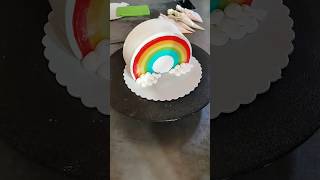 cake rainbow cakeideas cakedesign cakes [upl. by Adnauqaj262]