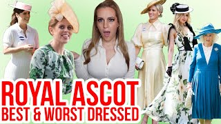 WHO MADE THE LIST BEST amp WORST DRESSED ROYAL ASCOT 2024 SPECIAL FASHION EDITION royalfamily [upl. by Schmeltzer]