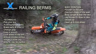 How to rail berms on a dirt bike︱Cross Training Enduro [upl. by Corrina]