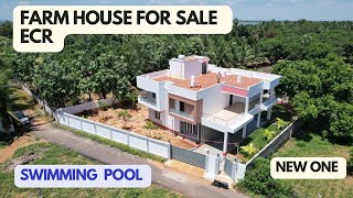 ID 1372  Farm House sale in ECR  Swimming Pool  Unused Bunglow Big Garden Compounded [upl. by Ogram224]