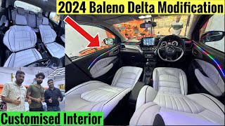 2024 Baleno Base to Top Modification in Just ₹30000✅ Sigma to Alpha Baleno Modified✅ [upl. by Hurwitz418]