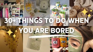 Things to Do when you are Bored✨ 30 Things to do when you are bored at home🎨✨ [upl. by Eckblad]