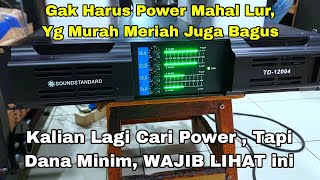 Power Cilik Cabe Rawit  Power Soundstandar TD12004 ❗️Murah Berkualitas [upl. by Margarida254]