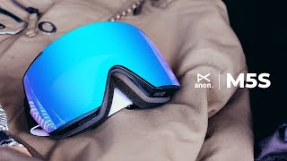 Anon M5S Review – Small Fit Flat Toric Snow Goggle  SportRx [upl. by Nabe961]