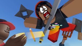 Fling Things and People  Roblox  people destroy houses [upl. by Arun]