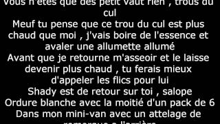 Eminem ft Pink  Wont Back Down Traduction [upl. by Eytak594]