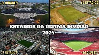 TODOS os ESTÁDIOS e CIDADES da SÉRIE D 2024 [upl. by Aimej]