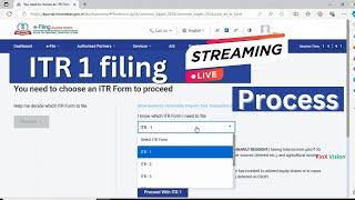 How to File ITR 1 Online  A StepbyStep Guide [upl. by Spence]