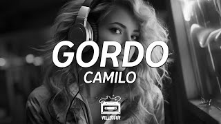 Camilo  Gordo Lyrics [upl. by Buna]