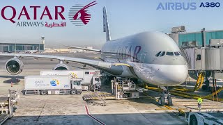 Qatar Airways A380  Doha  Bangkok  Trip Report [upl. by Peirsen]