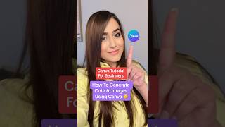 Canva Tutorial For Beginners  How To Generate AI Images For Your Designs Using Canva 🤯 🤖 [upl. by Lumpkin]