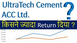 UltraTech Cement vs ACC Ltd [upl. by Haerb]