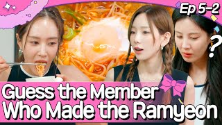 SUB Can SNSD Guess Who Made the Ramyeon Just By Tasting It 🤤  Soshi Tamtam [upl. by Ainadi]