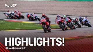 MotoGP™ Race Highlights 🤯  2024 GermanGP [upl. by Lakin]