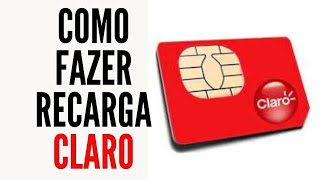 como fazer uma recarga da claro tv pelo celular  como recarregar internet claro e colocar creditos [upl. by Enar]