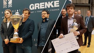 Grand Finale  Magnus Carlsen and Hans Niemann Winning [upl. by Crabb]