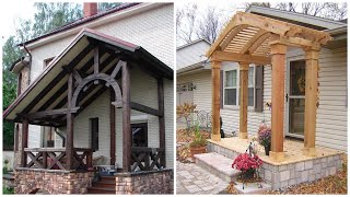 Canopy over the porch to a private house 40 ideas for inspiration [upl. by Barbur]