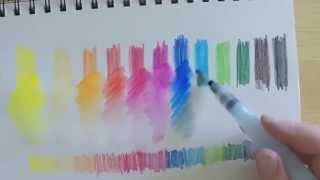 Staedtler Ergosoft Watercolor Pencils [upl. by Hctud975]