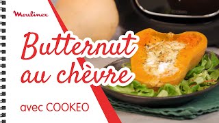 Butternut farcie au fromage de chèvre avec COOKEO et EXTRA CRISP  Les recettes Moulinex [upl. by Bettencourt]