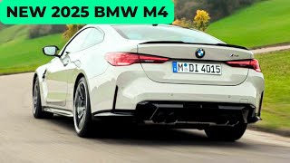 New 2025 BMW M4 Competition Review  Exterior Interior [upl. by Llenreb]