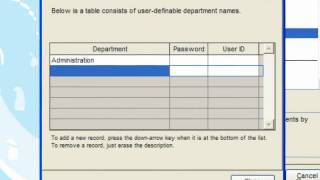 TCMS V22  New Version06The Settings of Department [upl. by Gothard]