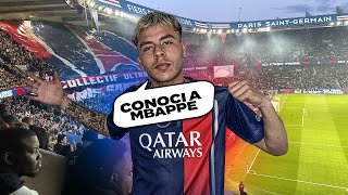 EL DIA QUE CONOCÍ A MBAPPE Y AL ESTADIO DEL PSG [upl. by Enamart]