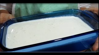 Cómo hacer POSTRE DE GUANABANA La cocina de Martica [upl. by Sasnak]