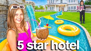 I Turned My House into a 5 STAR HOTEL [upl. by Omle]