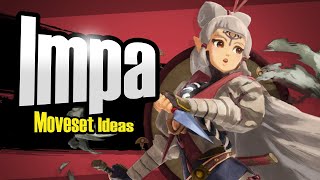 Impa Super Smash Bros MOVESET IDEAS [upl. by Lleinad]