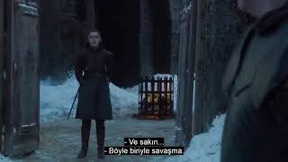 Brienne vs Arya Stark Türkçe Altyazılı Game of Thrones [upl. by Longan291]