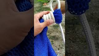 A Practical Hammock knot Tying rope knot 102 [upl. by Llerihs906]