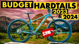 TOP 10 BEST BUDGET HARDTAIL MOUNTAIN BIKES IN 2024 [upl. by Fanchie]