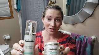 DRMTLGY Skincare NEW Peptide Night Cream Moisturizer First Impressions Review [upl. by Eenafit987]