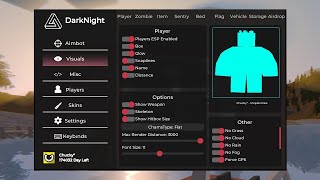 Unturned UNDETECTED HACK 323123 DarkNight Unturned Hack Unturned Hile Unturned чит [upl. by Gnni]