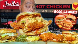 Ultimate Chicken Sandwich Showdown Joellas Hot Chicken BOGO Extravaganza [upl. by Caputo]