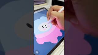 Making phone wallpaper amp app icon drawing cuteart [upl. by Erdried]