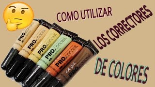 Como utilizar los correctores de colores [upl. by Zobkiw]