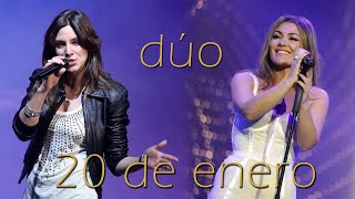 Amaia y Leire a dúo  20 de enero [upl. by Nedry]