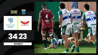 Benetton vs Scarlets  Highlights from URC [upl. by Oicelem]