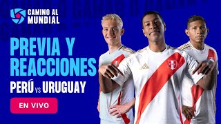 PERÚ VS URUGUAY EN VIVO  REACCIONES DESDE CABINA ATVDeportes SomosLaSeleccion [upl. by Gensmer]