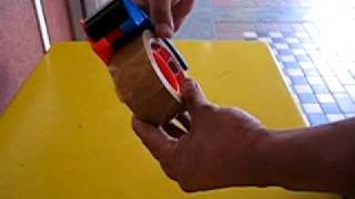 How to use a Tape Dispenser without handle [upl. by Mccready]