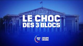 BFMTV  Générique • Le choc des 3 blocs émission spéciale — 2024 [upl. by Hsiwhem]