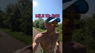 13 Mile Progression Run shorts runningmotivation runeveryday [upl. by Ramalahs253]