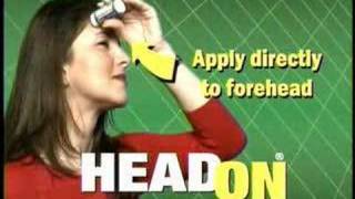 HEADON Apply directly to the forehead [upl. by Sevik]