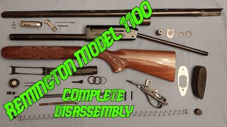 Remington model 1100  Complete disassembly [upl. by Keli562]